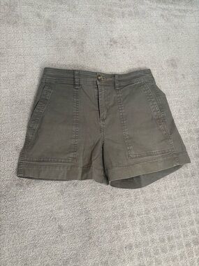 a new day Olive Green High-Rise Utility Shorts